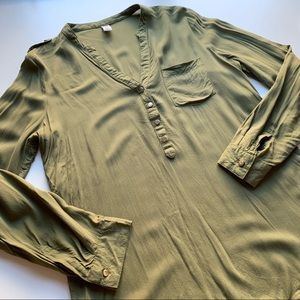 Old Navy Tunic, Army green, Medium